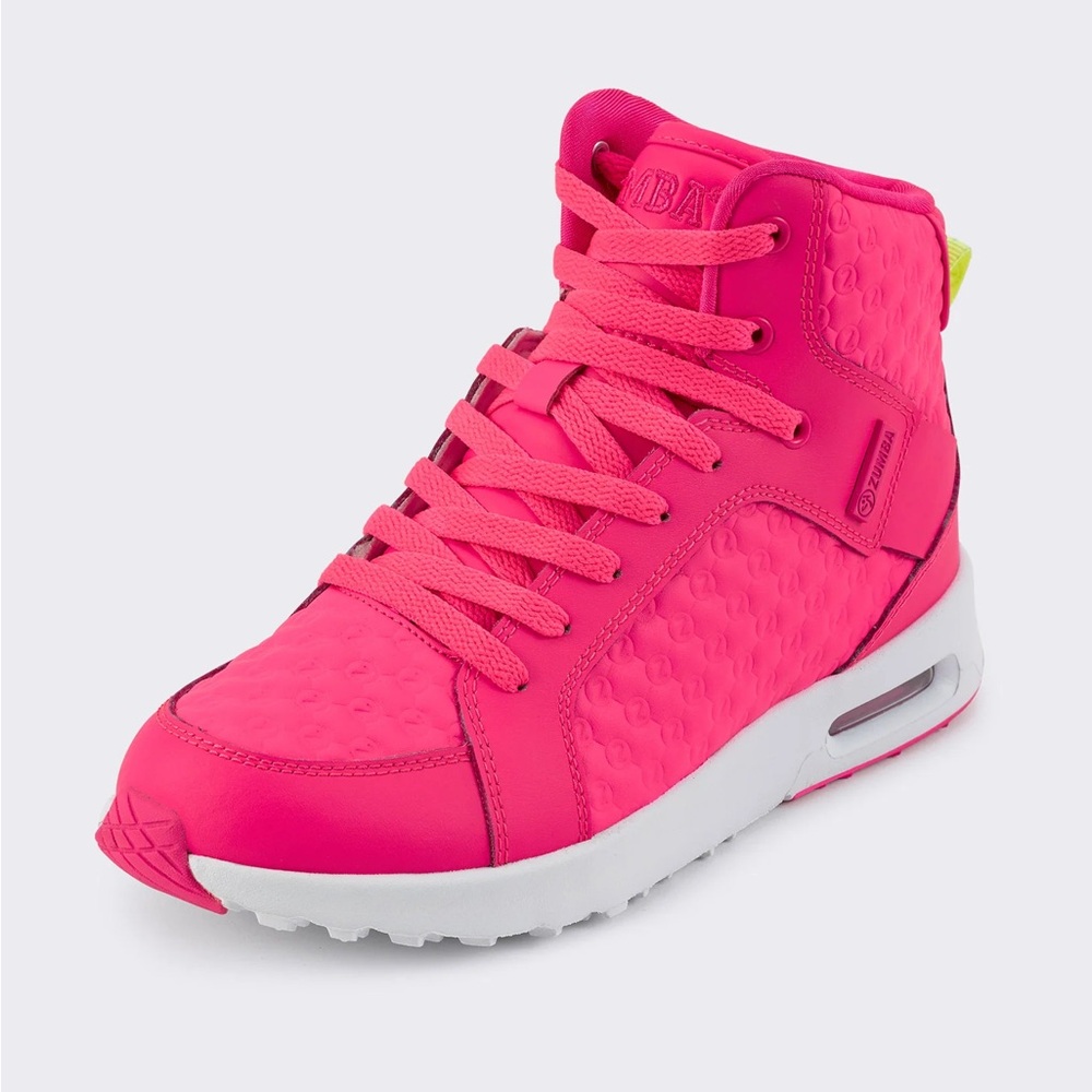 Fila Hot Pink High-Top Sneakers